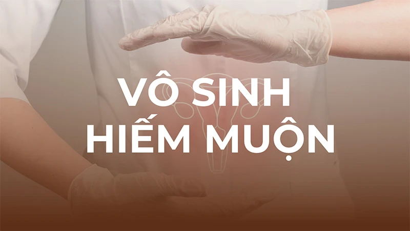 PHÁC ĐỒ CHĂM SÓC VÔ SINH, HIẾM MUỘN