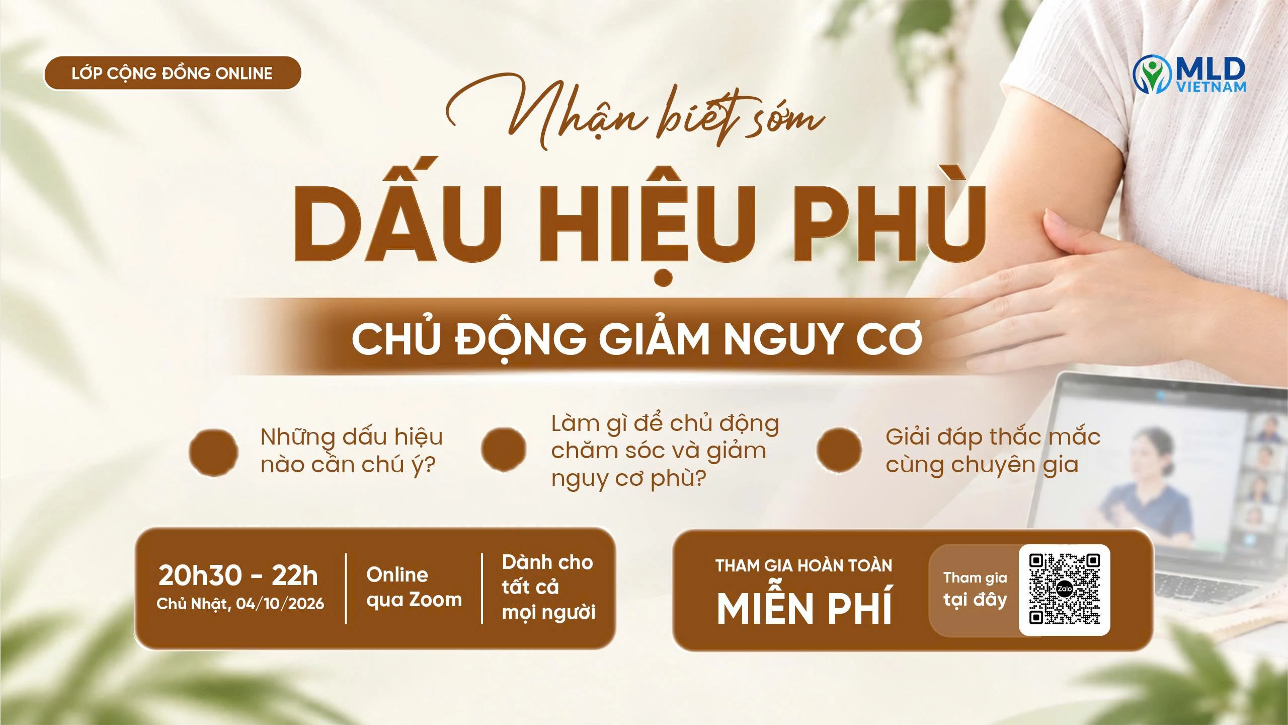 Chương trình: Nâng cao nhận thức về Phù Bạch Huyết T10/2026