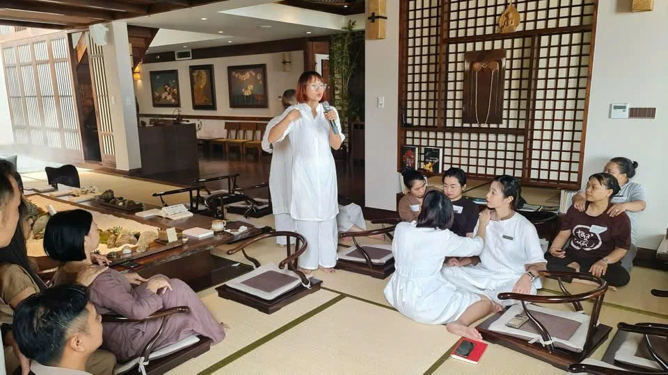 Workshop Dẫn lưu Bạch huyết tại Maha Mangala Hội An 2023